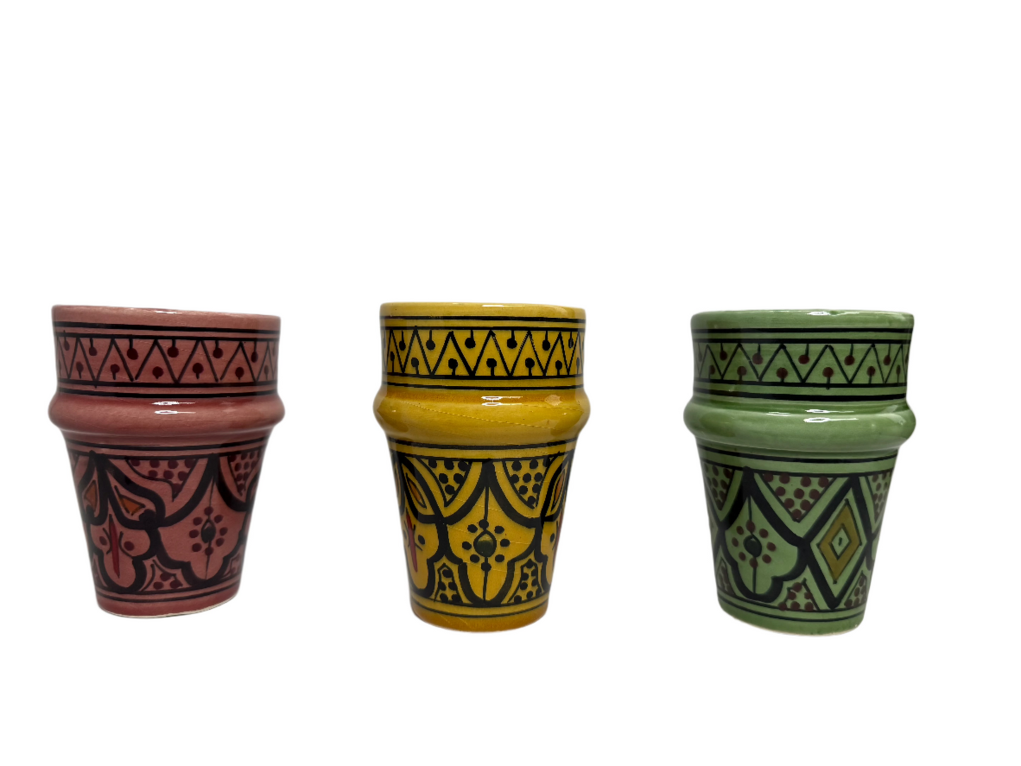 Beldi cup white clay- Rose