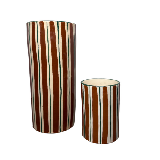 Striped Vase